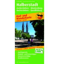 Wanderkarten Harz Halberstadt, Rad- und Wanderkarte 1:50.000 KOMPASS freytag & berndt