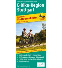Radkarten Deutschland E-Bike-Region Stuttgart, Radtourenkarte 1:50.000 KOMPASS freytag & berndt