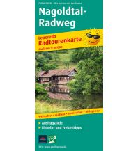 Radkarten Deutschland Nagoldtal-Radweg, Radtourenkarte 1:50.000 KOMPASS freytag & berndt