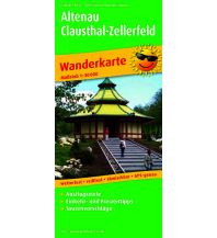 Wanderkarten Harz Altenau - Clausthal-Zellerfeld, Wanderkarte 1:30.000 KOMPASS freytag & berndt