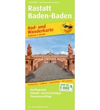 Radkarten Deutschland Rastatt - Baden-Baden, Rad- und Wanderkarte 1:50.000 KOMPASS freytag & berndt