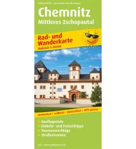 Cycling Maps Germany Chemnitz, Rad- und Wanderkarte 1:50.000 Freytag-Berndt und ARTARIA