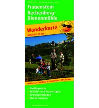 Wanderkarten Deutschland Frauenstein - Rechenberg-Bienenmühle, Wanderkarte 1:25.000 KOMPASS freytag & berndt