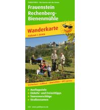 Wanderkarten Deutschland Frauenstein - Rechenberg-Bienenmühle, Wanderkarte 1:25.000 KOMPASS freytag & berndt