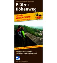 Wanderkarten Deutschland Pfälzer Höhenweg, Wanderkarte 1:25.000 KOMPASS freytag & berndt