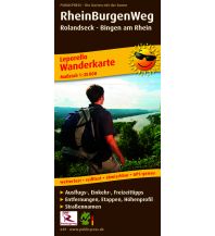 Wanderkarten Deutschland RheinBurgenWeg, Wanderkarte 1:25.000 KOMPASS freytag & berndt