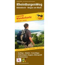 Hiking Maps Germany RheinBurgenWeg, Wanderkarte 1:25.000 Freytag-Berndt und ARTARIA