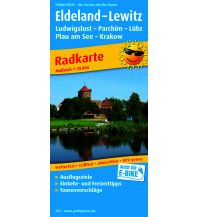 Radkarten Deutschland Eldeland - Lewitz, Radkarte 1:75.000 KOMPASS freytag & berndt