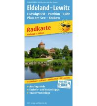 Radkarten Deutschland Eldeland - Lewitz, Radkarte 1:75.000 KOMPASS freytag & berndt