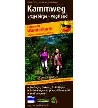 Wanderkarten Deutschland Kammweg, Wanderkarte 1:25.000 KOMPASS freytag & berndt