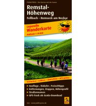 Wanderkarten Deutschland Remstal-Höhenweg, Wanderkarte 1:35.000 KOMPASS freytag & berndt