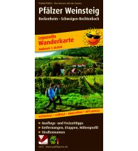 Wanderkarten Deutschland Pfälzer Weinsteig, Wanderkarte 1:25.000 KOMPASS freytag & berndt