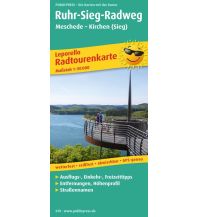 Radkarten Deutschland Ruhr-Sieg-Radweg 1:50.000 KOMPASS freytag & berndt