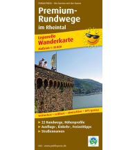 Hiking Maps Germany Premium-Rundwege im Rheintal, Wanderkarte 1:35.000 Freytag-Berndt und ARTARIA