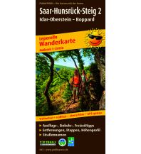 Wanderkarten Deutschland Saar-Hunsrück-Steig 2, Wanderkarte 1:25.000 KOMPASS freytag & berndt