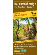 Hiking Maps Germany Saar-Hunsrück-Steig 2, Wanderkarte 1:25.000 Freytag-Berndt und ARTARIA