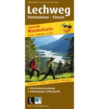 Weitwandern Wanderkarte 0728, Lechweg 1:25.000 KOMPASS freytag & berndt