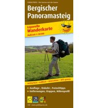 Wanderkarten Deutschland Bergischer Panoramasteig, Wanderkarte 1:30.000 KOMPASS freytag & berndt