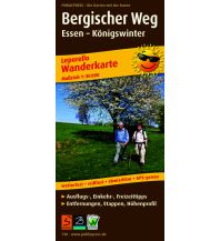 Bergischer Weg, Wanderkarte 1:30.000 Freytag-Berndt und ARTARIA