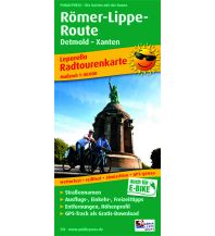 Radkarten Deutschland Römer-Lippe-Route 1:50.000, Radtourenkarte 1:50.000 KOMPASS freytag & berndt