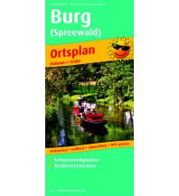 Stadtpläne Burg (Spreewald), Stadtplan 1:16.000 KOMPASS freytag & berndt