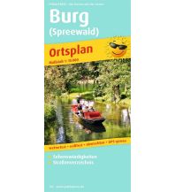Stadtpläne Burg (Spreewald), Stadtplan 1:16.000 KOMPASS freytag & berndt