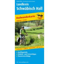 Radkarten Deutschland Landkreis Schwäbisch Hall KOMPASS freytag & berndt