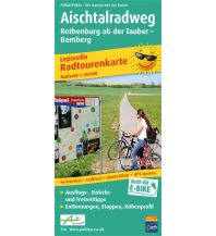 Radkarten Deutschland Aischtalradweg, Radtourenkarte 1:50.000 KOMPASS freytag & berndt