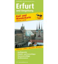 Cycling Maps Germany Erfurt und Umgebung, Rad- und Wanderkarte 1:50.000 Freytag-Berndt und ARTARIA