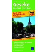 Radkarten Deutschland Geseke, Rad- und Wanderkarte 1:50.000 KOMPASS freytag & berndt