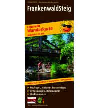 Wanderkarten Deutschland Frankenwaldsteig, Wanderkarte 1:35.000 KOMPASS freytag & berndt