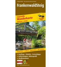 Wanderkarten Deutschland Frankenwaldsteig, Wanderkarte 1:35.000 KOMPASS freytag & berndt