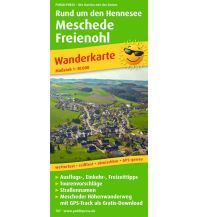 Wanderkarten Deutschland Rund um den Hennesee - Meschede - Freienohl, Wanderkarte 1:50.000 KOMPASS freytag & berndt