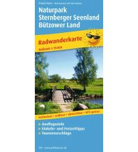 Radkarten Deutschland Naturpark Sternberger Seenland, Bützower Land KOMPASS freytag & berndt