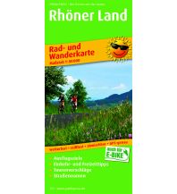 Radkarten Deutschland Rhöner Land, Rad- und Wanderkarte 1:50.000 KOMPASS freytag & berndt