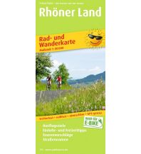 Radkarten Deutschland Rhöner Land, Rad- und Wanderkarte 1:50.000 KOMPASS freytag & berndt
