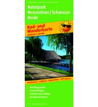 Radkarten Deutschland Naturpark Nossentiner / Schwinzer Heide, Rad- und Wanderkarte 1:50.000 KOMPASS freytag & berndt