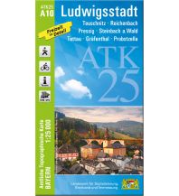 ATK25-A10 Ludwigstadt (Amtliche Topographische Karte 1:25000) LDBV