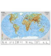 Weltkarten Erde, physisch Stiefel GmbH