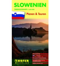 Straßenkarten Übersichtskarte Slowenien - SL 600 KOMPASS freytag & berndt