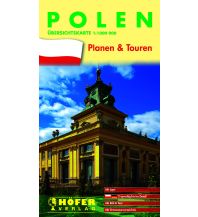 Straßenkarten Europa Höfer Übersichtskarte PL 777, Polen 1:1.000.000 KOMPASS freytag & berndt