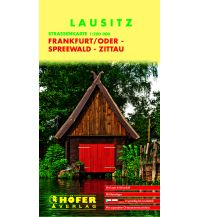 Road Maps Czech Republic Höfer Straßenkarte DE 027, Lausitz 1:200.000 Höfer Verlag