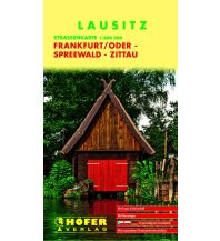 Straßenkarten Tschechien Höfer Straßenkarte DE 027, Lausitz 1:200.000 KOMPASS freytag & berndt