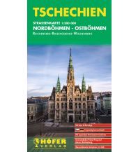 Straßenkarten Tschechien Tschechien - CS 002 1:200.000 KOMPASS freytag & berndt