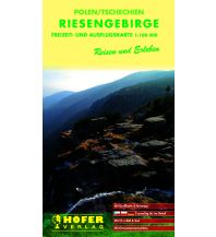 Road Maps Czech Republic Polen / Tschechien - CR 303, Riesengebirge 1:100.000 Höfer Verlag