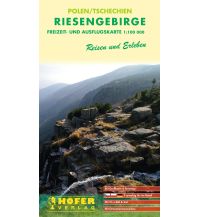 Road Maps Czech Republic Polen / Tschechien - CR 303, Riesengebirge 1:100.000 Höfer Verlag