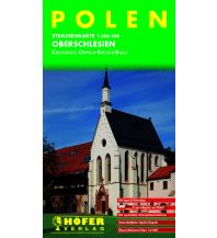 Straßenkarten Polen Höfer Straßenkarte PL 007, Oberschlesien 1:200.000 KOMPASS freytag & berndt