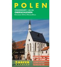 Straßenkarten Polen Höfer Straßenkarte PL 007, Oberschlesien 1:200.000 KOMPASS freytag & berndt