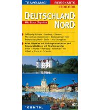 KUNTH Reisekarte Deutschland Nord 1:300 000 Wolfgang Kunth GmbH & Co KG