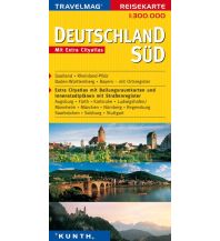 KUNTH Reisekarte Deutschland Süd 1:300 000 Wolfgang Kunth GmbH & Co KG